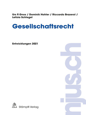 cover image of Gesellschaftsrecht